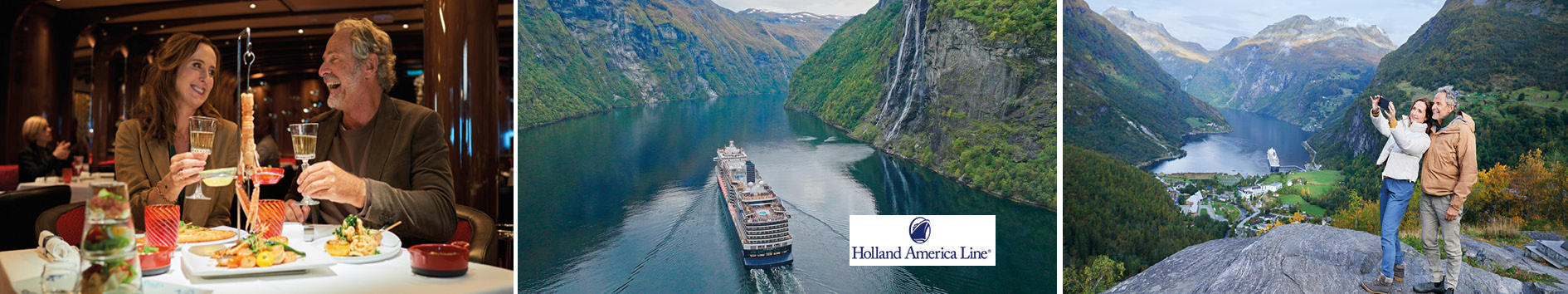 Cruise Noorse fjorden Holland America Line