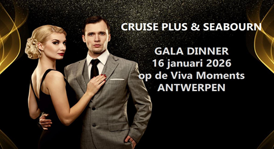 Gala diner Cruise Plus 16 januari 2026